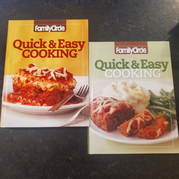 Family Circle Other - Family Circle "Quick & Easy Cooking" Volumes 1 & 2